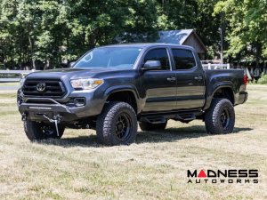 Toyota Tacoma Front Bumper - w/ PRO9500S Winch & Black Series Light Bar Toyota Tacoma Front Bumper - w/ PRO9500S Winch & Black Series Light Bar